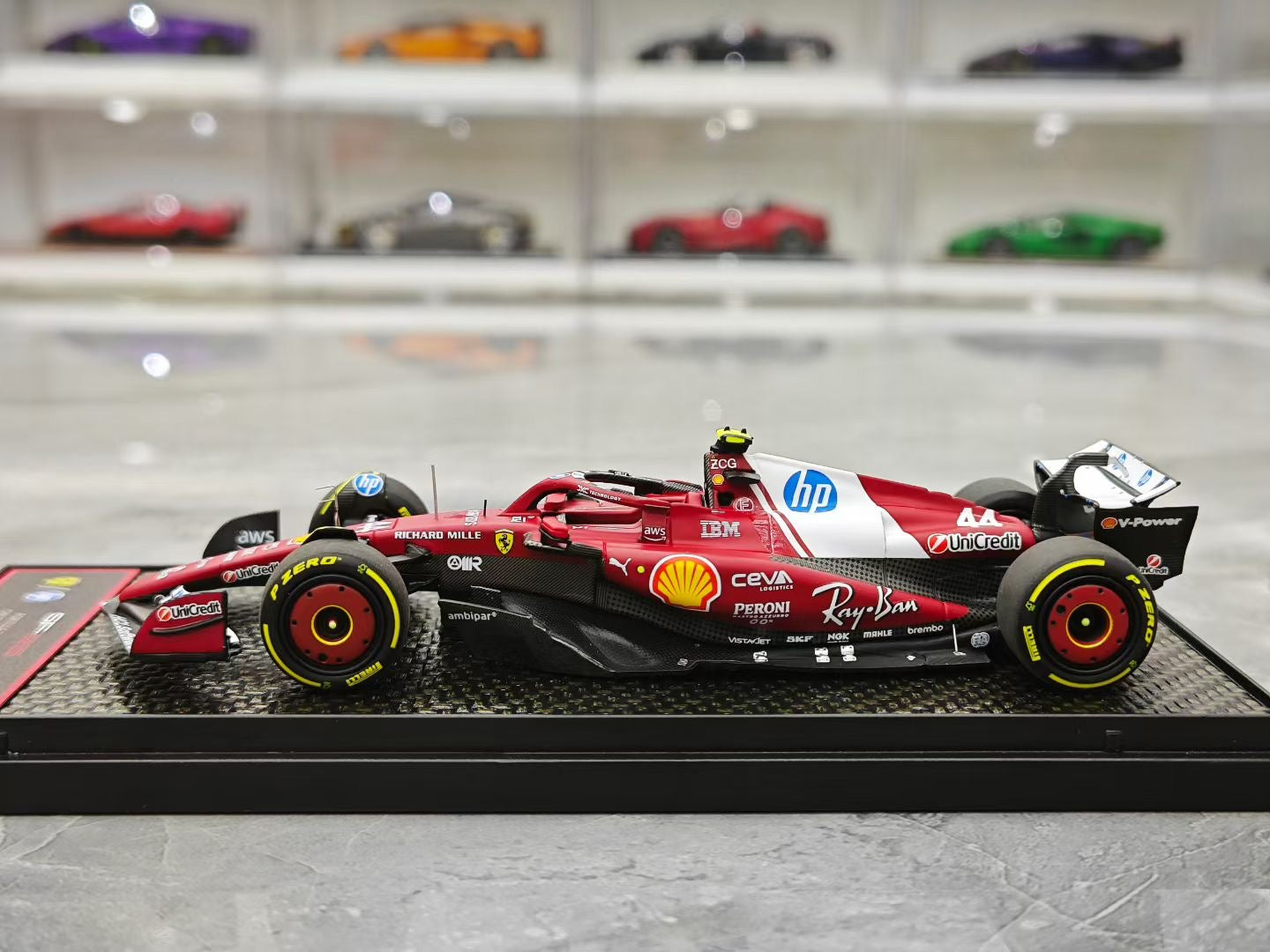 BBR 1/43 SF25 Hamilton F1 Model for the 2025 Chinese Grand Prix