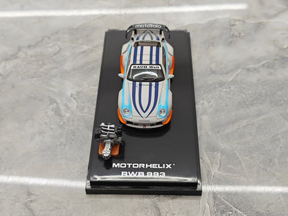MOTORHELIX Porsche RWB 993 Widebody Die-cast Model (1:64 Scale)