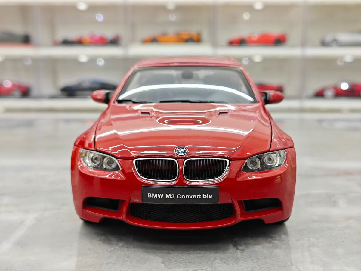 Kyosho BMW M3 Convertible, 1:18 scale die-cast model with fully opening parts