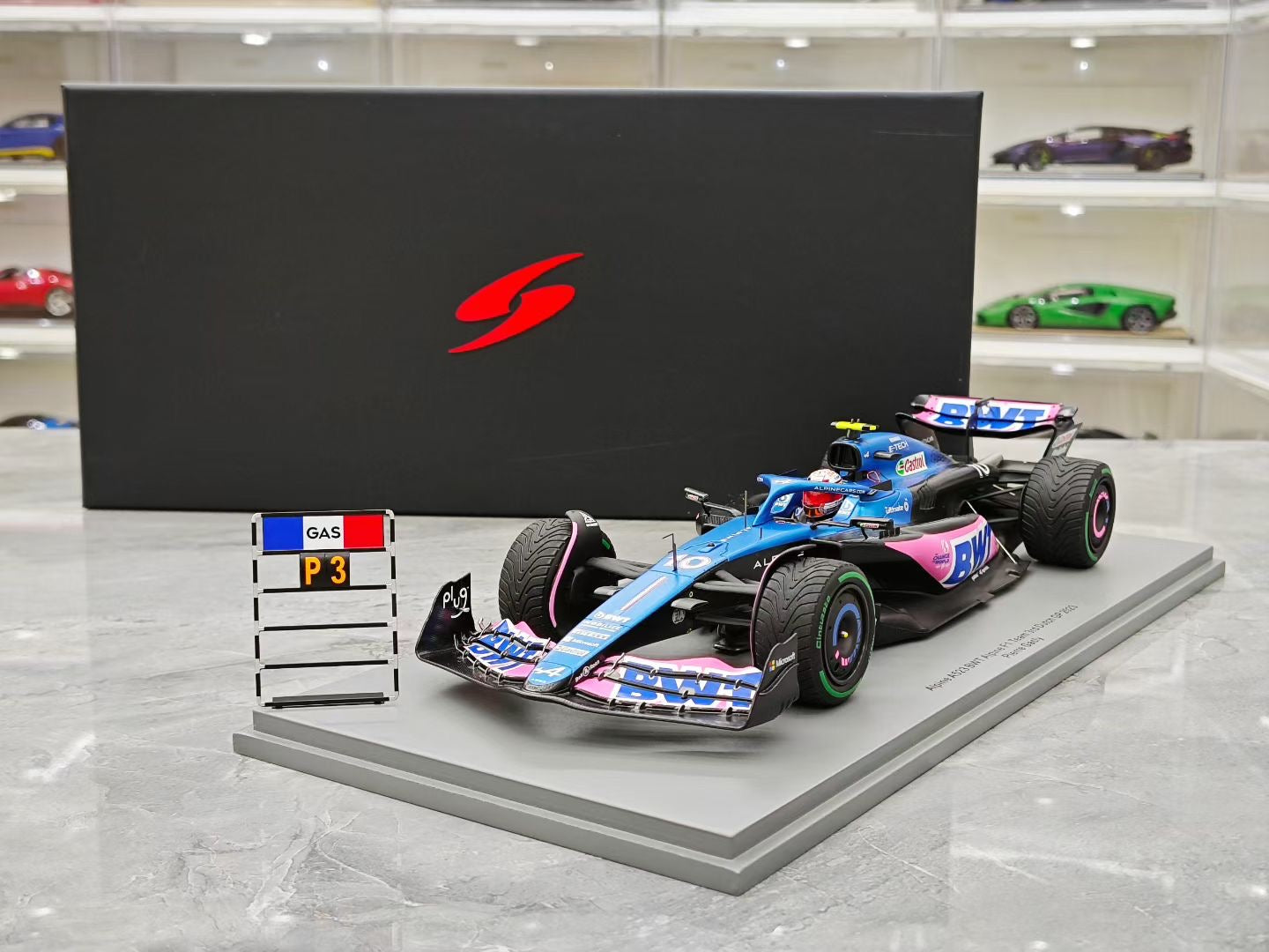 Spark 1/18 2023 Dutch Grand Prix Alpine BWT A523 Gasly F1