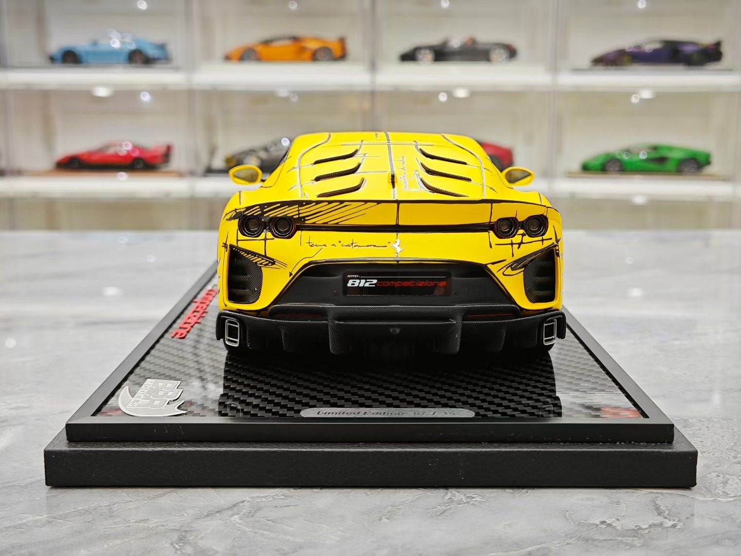 BBR 1/18 Ferrari 812 Competizione Sketch