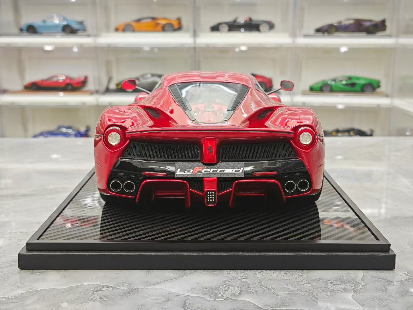 BBR 1/12 Ferrari LaFerrari Hamilton Red Resin