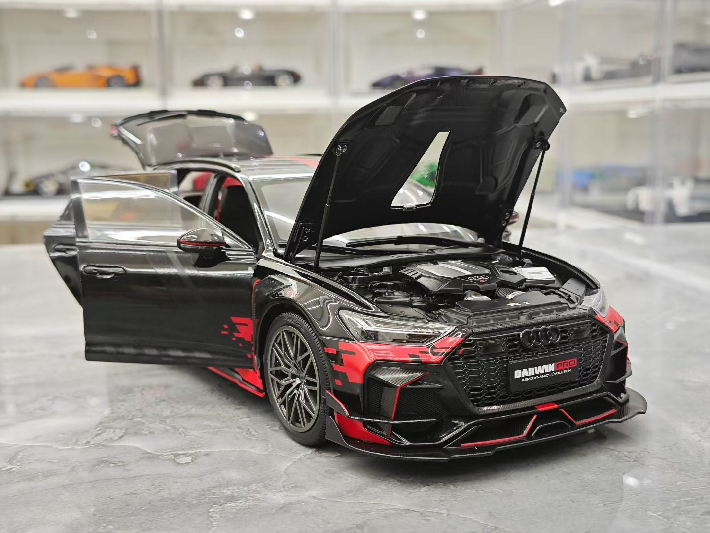 KiloWorks 1/18 Audi RS6 DarwinPRO Alloy (diecast model)