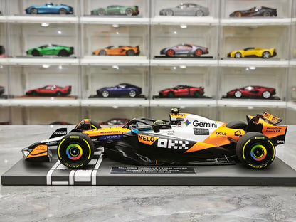 Minichamps 2025 Mexico GP Winner MCL39 Norris F1 1:18