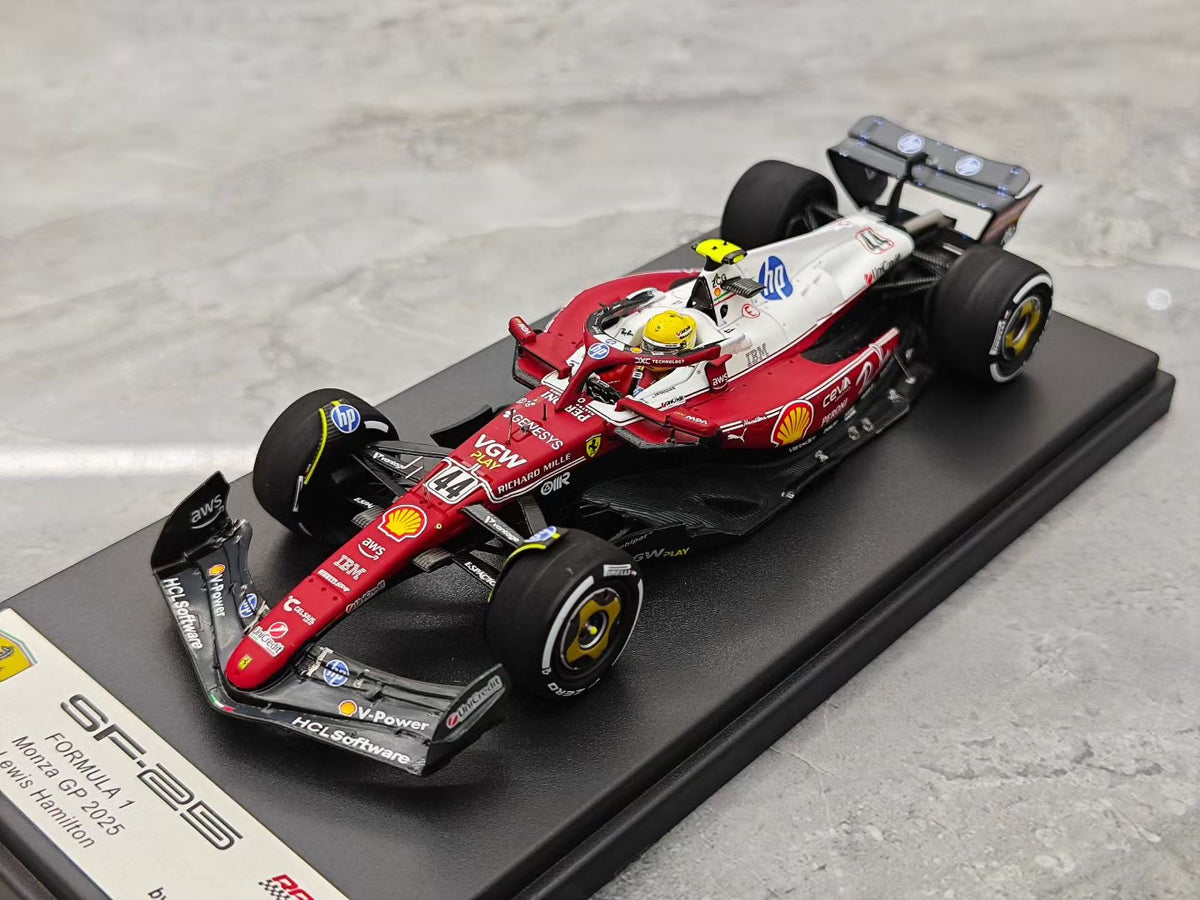 Looksmart 1:43 Scale SF25 (2025 Monza) – Lewis Hamilton F1