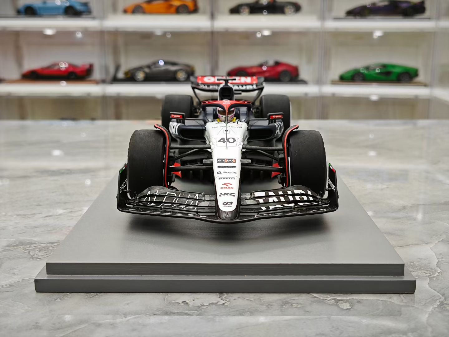 Spark 1/18 2023 Dutch Grand Prix AlphaTorri AT04 Liam Rawson F1