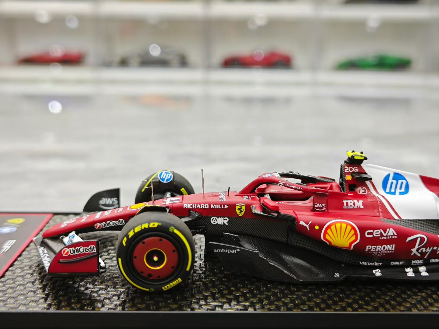 BBR 1/43 SF25 Hamilton F1 Model for the 2025 Chinese Grand Prix