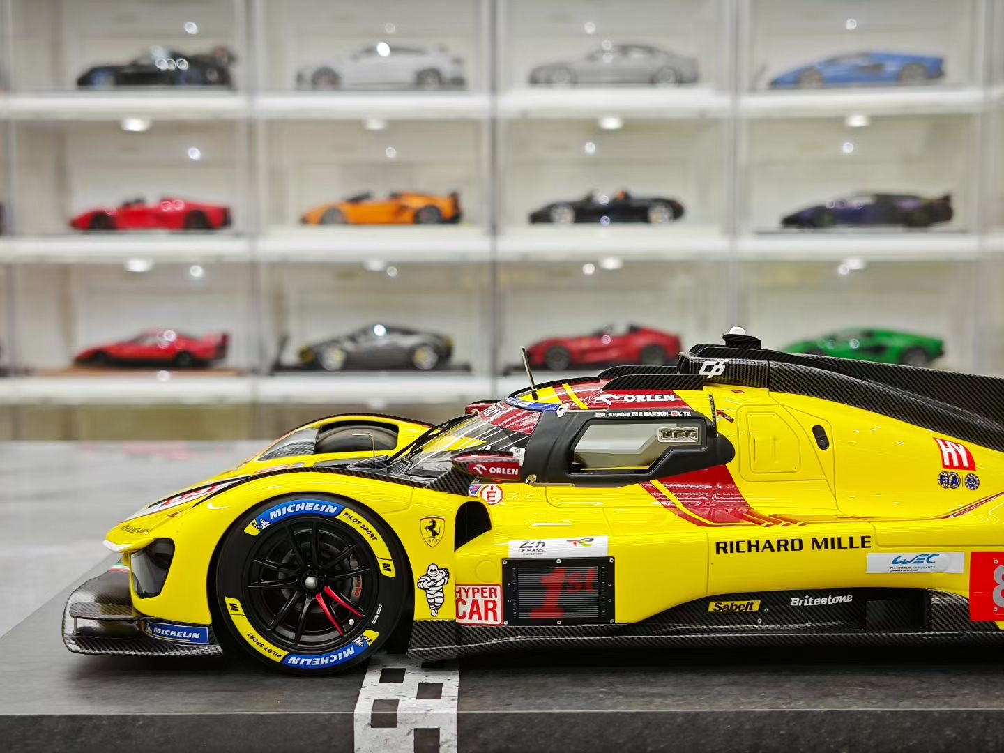 BBR 1/18 2025 Le Mans Winner Ferrari 499 LE #83 Ye Yifei