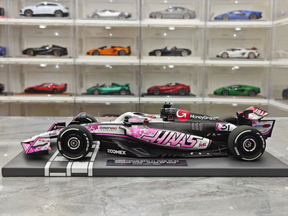 Minichamps 1/18 2025 Japan Station Haas VF-25 Ocon Resin F1