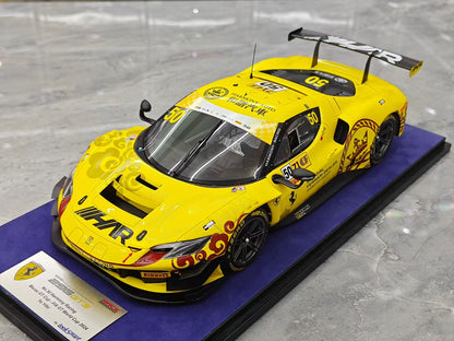 Looksmart 1/18 scale 2024 Macau GT Cup Ferrari 296 GT3 resin