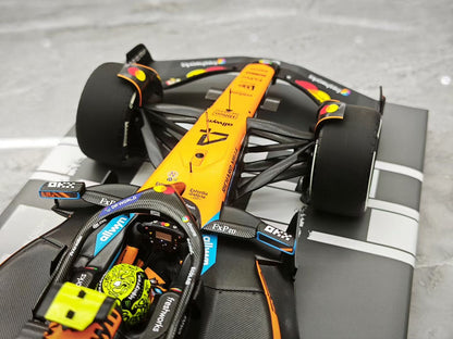 Minichamps 2025 Hungary MCL39 Resin Norris F1 1:18