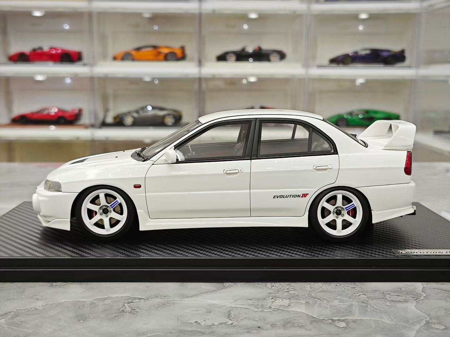 IG 1/18 Mitsubishi Arthur EVO IV 4th Generation Resin
