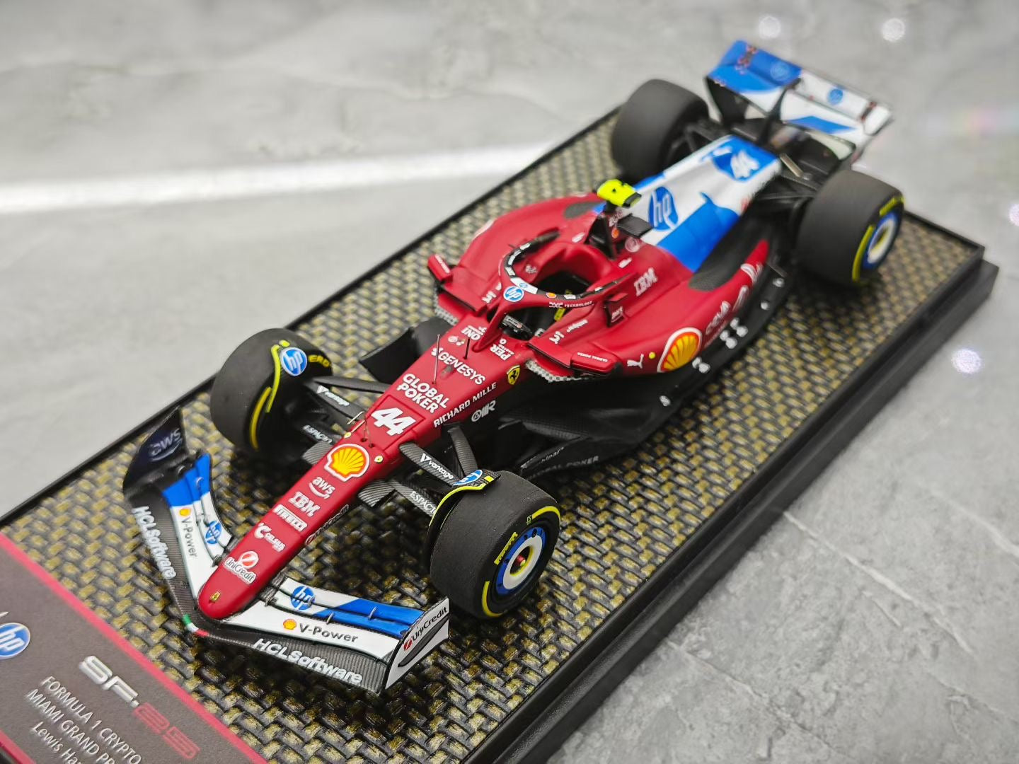 BBR 1/43 2025 Miami Grand Prix SF25 Hamilton F1