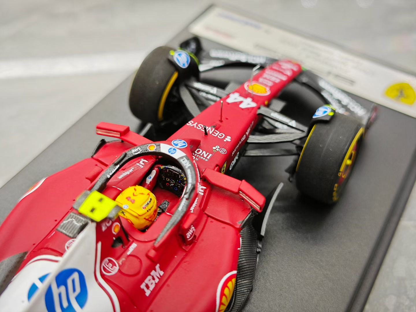 Looksmart 1/43 2025 Chinese Grand Prix Ferrari SF25 Hamilton F1