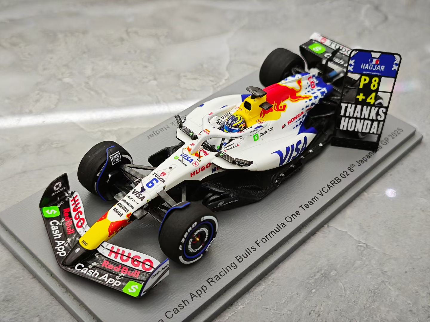 SPARK 1/43 2025 Australian Grand Prix RB02 Hadjar F1