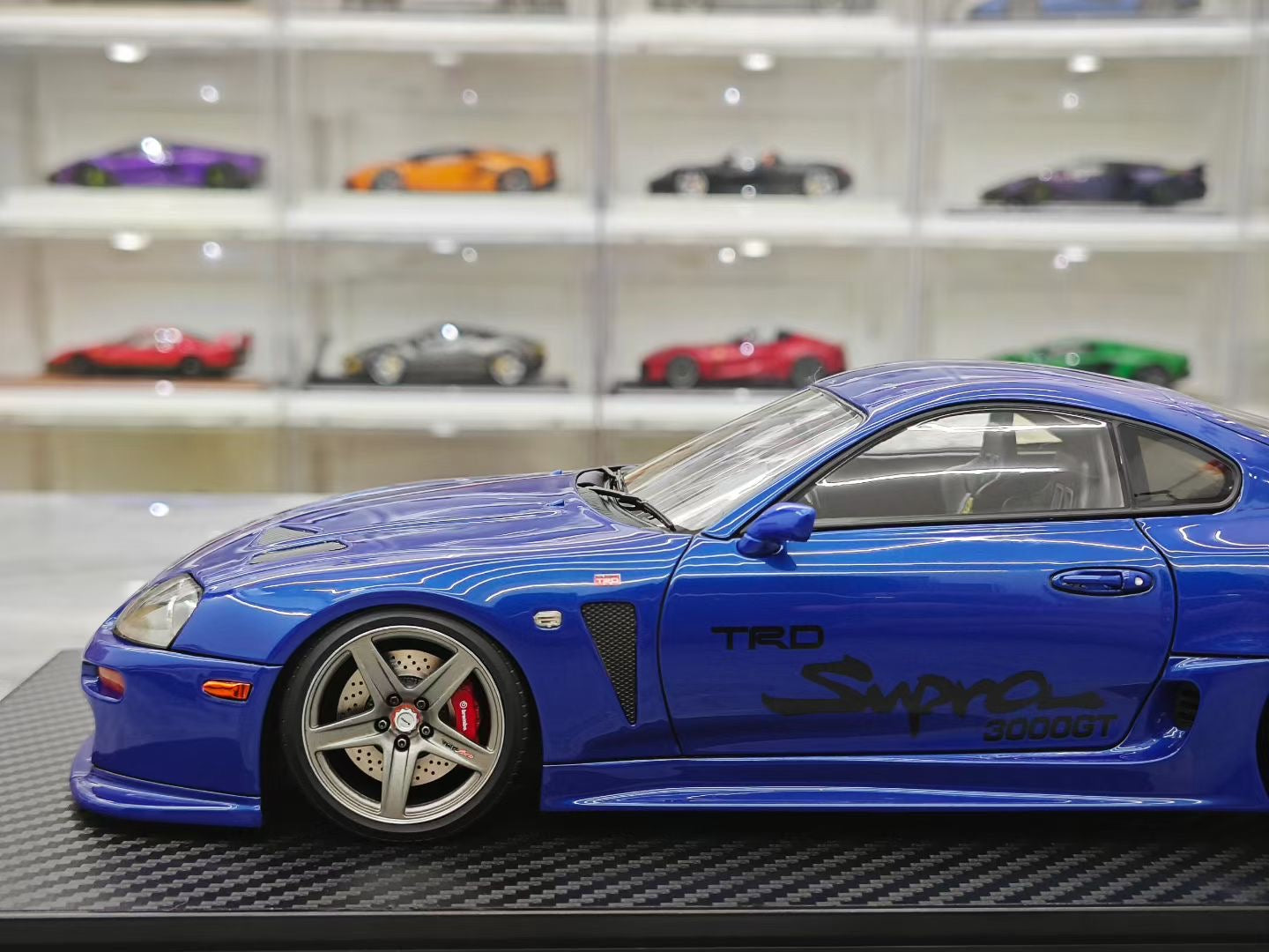 IG 1/18 Toyota Supra A80 TRD 3000GT JDM Resin Model