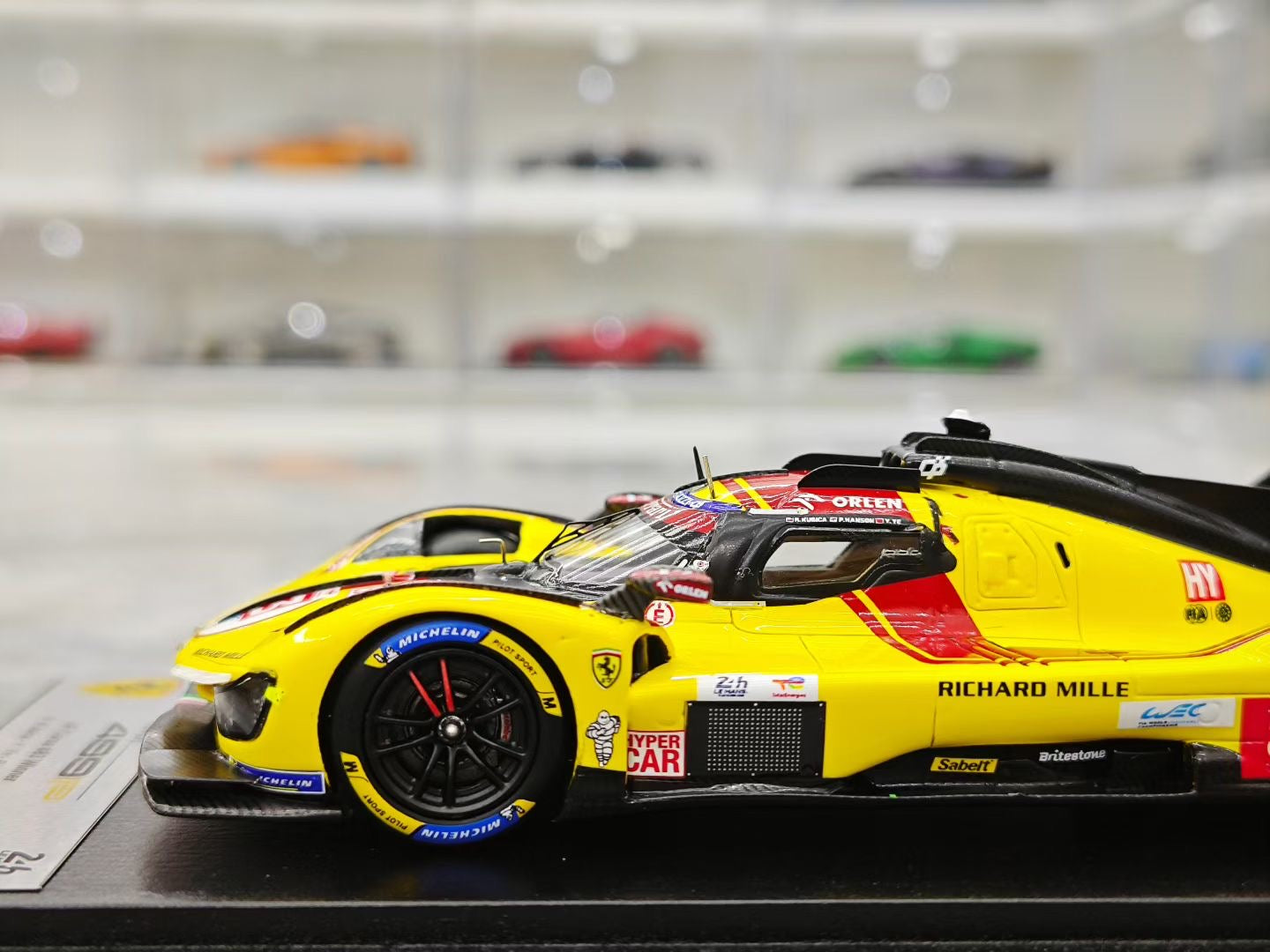 Looksmart 1/43 2025 Le Mans Victory Ferrari 499P Ye Yifei