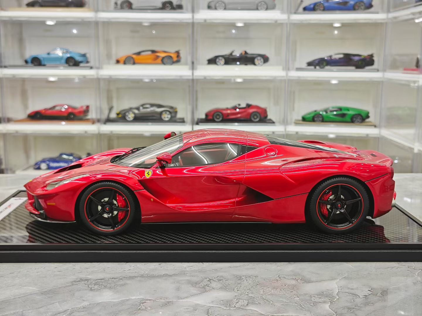 BBR 1/12 Ferrari LaFerrari Hamilton Red Resin