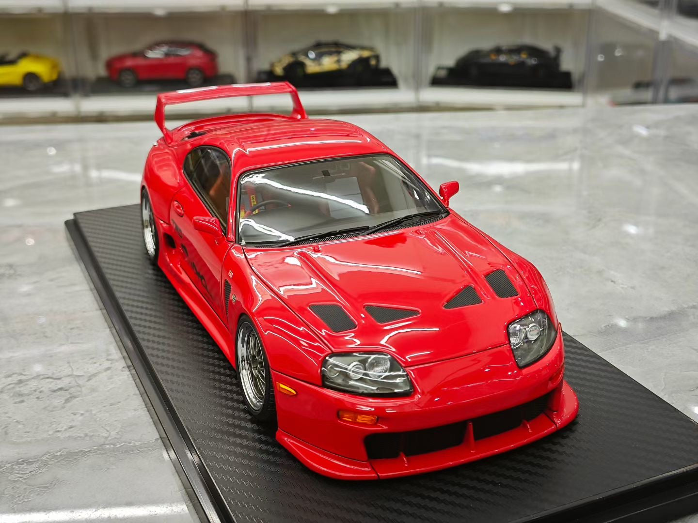IG 1/18 Toyota Supra A80 TRD 3000GT JDM Resin Model