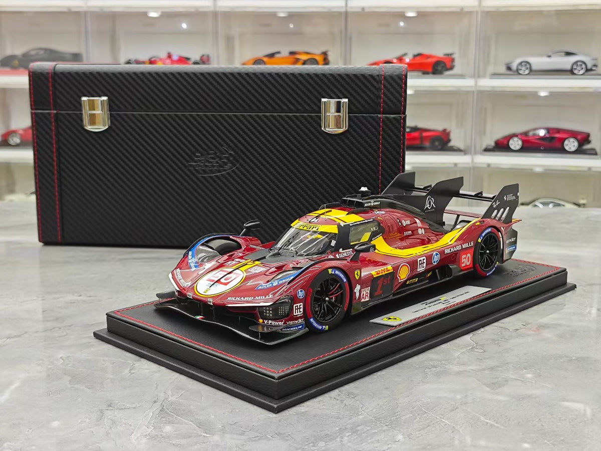 BBR Ferrari 499P – 2025 Qatar Championship – Limited Edition – Resin – 1:18 Scale