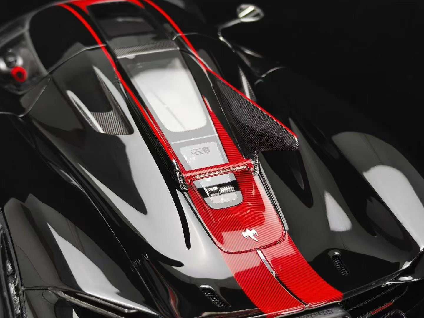 Frontiart 1/18 Koenigsegg Jesko Absolute Edition Jet Black,