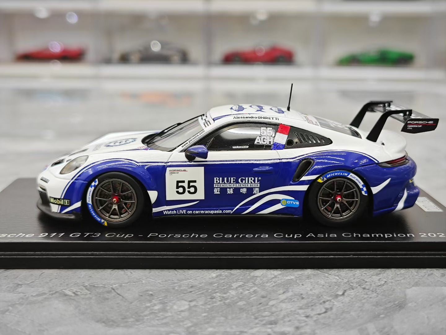 SPARK 1/43 2024 Carrera Cup Porsche 911 GT3 CUP No. 55