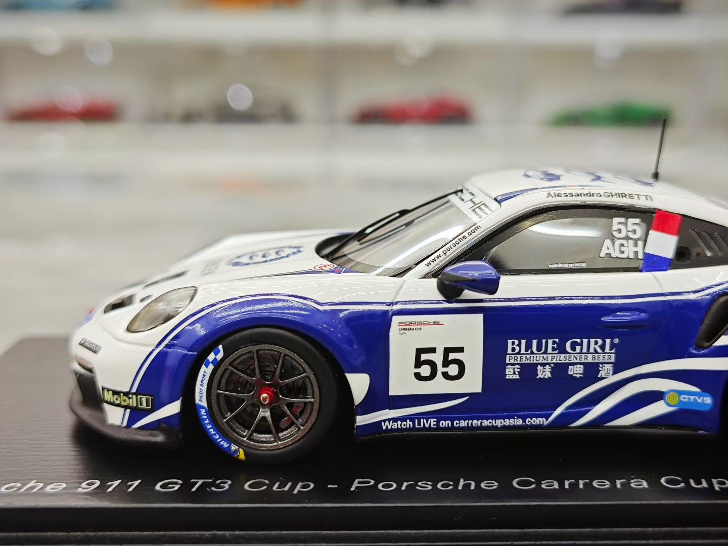 SPARK 1/43 2024 Carrera Cup Porsche 911 GT3 CUP No. 55