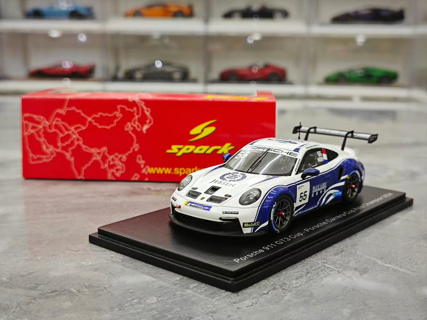 SPARK 1/43 2024 Carrera Cup Porsche 911 GT3 CUP No. 55